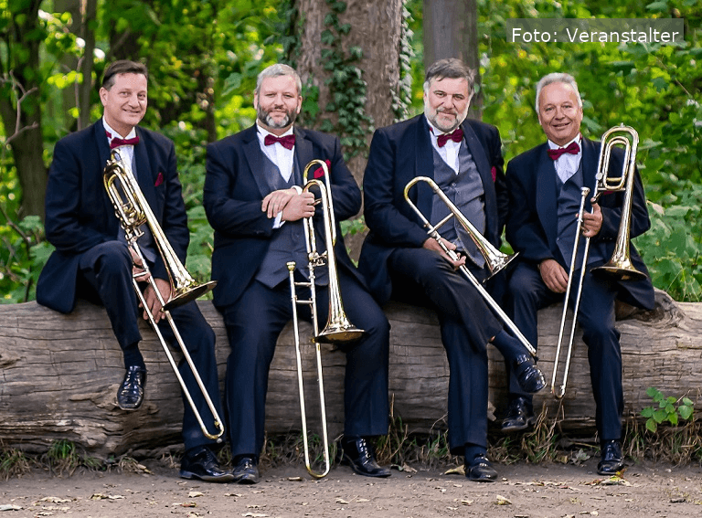 Das Posaunenquartett OPUS 4 bringt mit festlicher Musik zum Advent den Erkersaal der Cadolzburg zum Klingen. Ein besonderes Konzerterlebnis in historischer Umgebung
