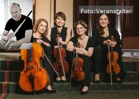 Kim Barth und das Elisen Quartett vereinen klassische Kammermusik mit Jazz und lateinamerikanischen Klängen – am 3. Februar 2025 in der Kofferfabrik Fürth.