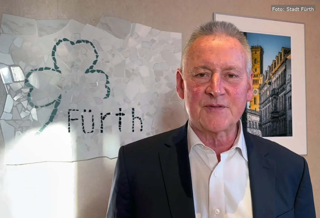 Fürths Oberbürgermeister Thomas Jung kündigt erneute Kandidatur für 2026 an