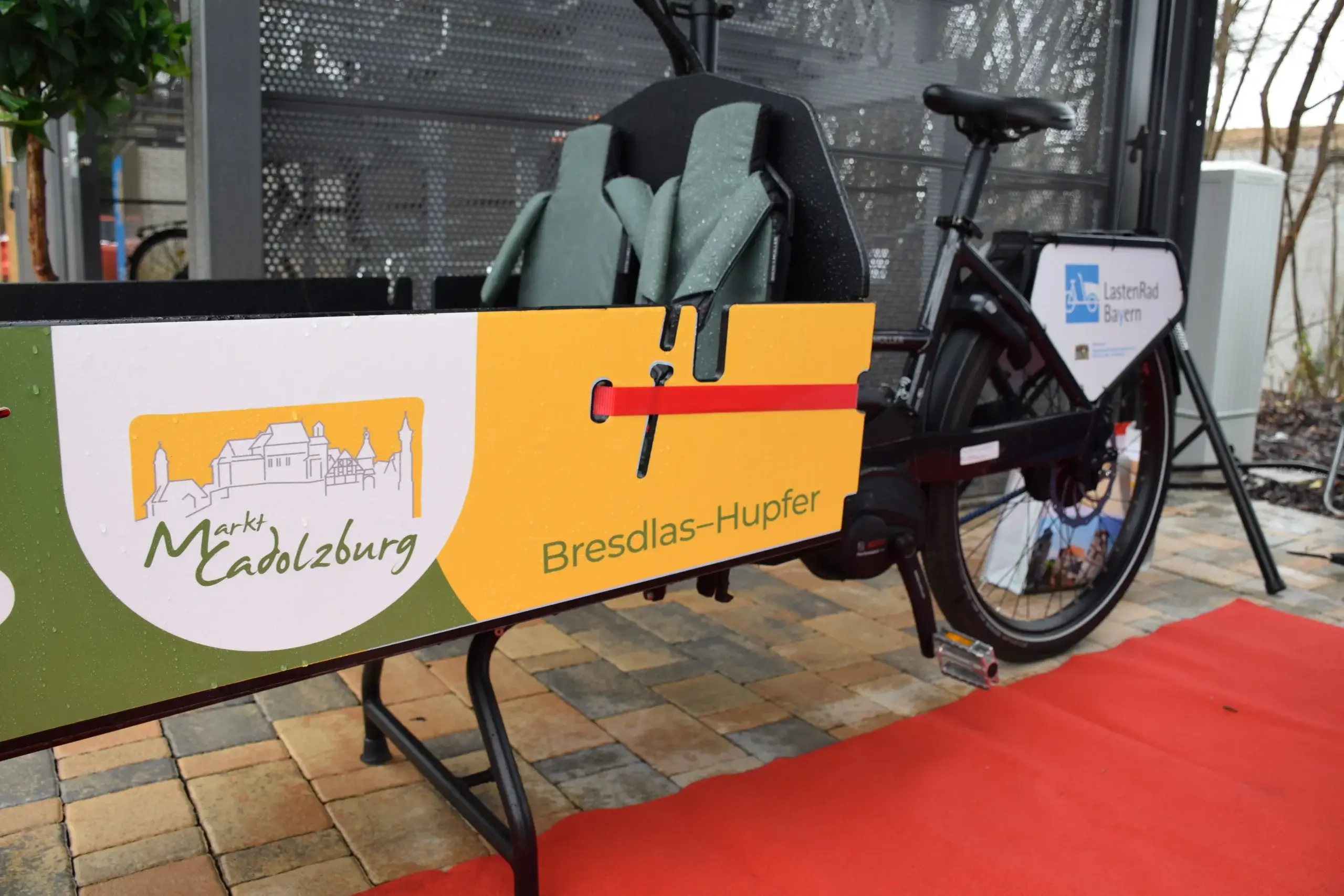 Auf dem Lastenradtreffen können Besucher verschiedene Lastenräder testen und probefahren.