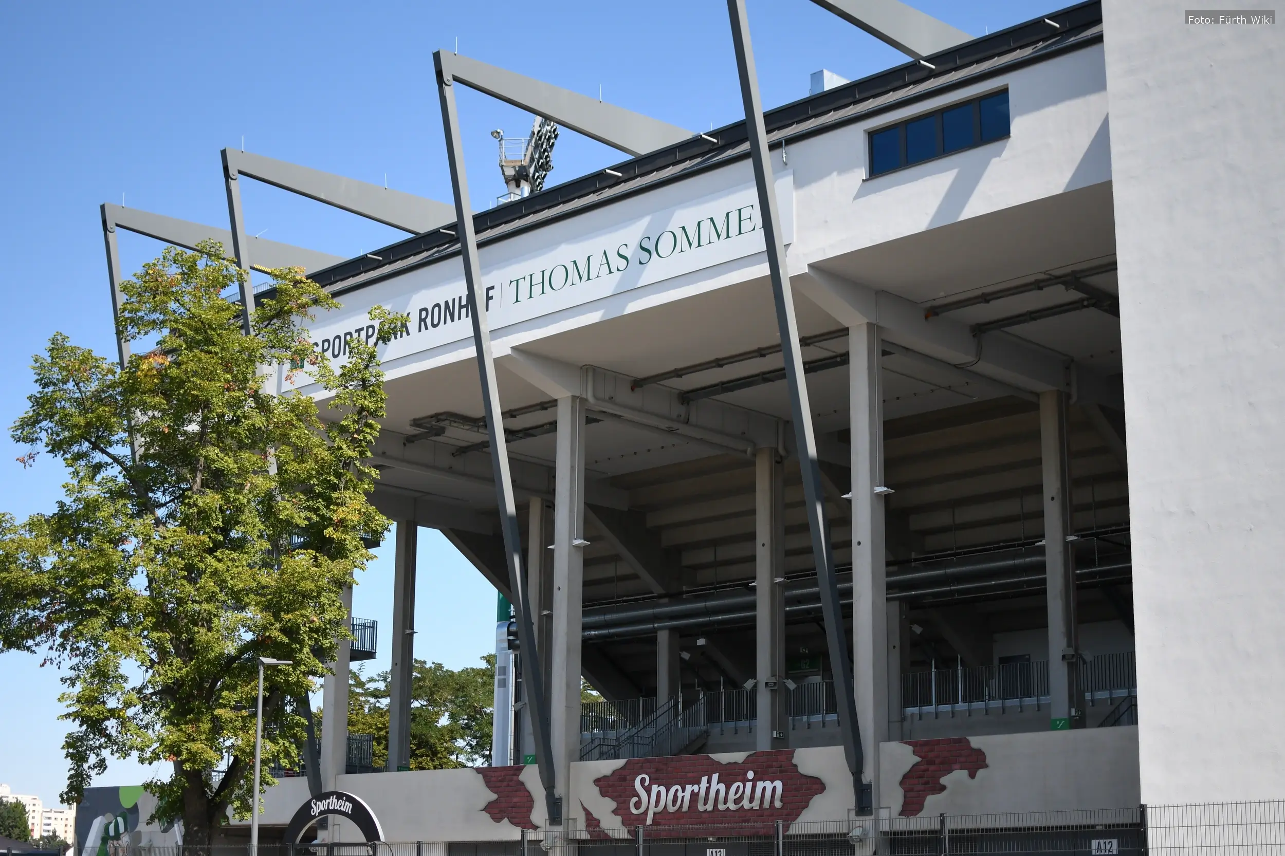 SpVgg Greuther Fürth plant umfassende Modernisierung der Gegengerade