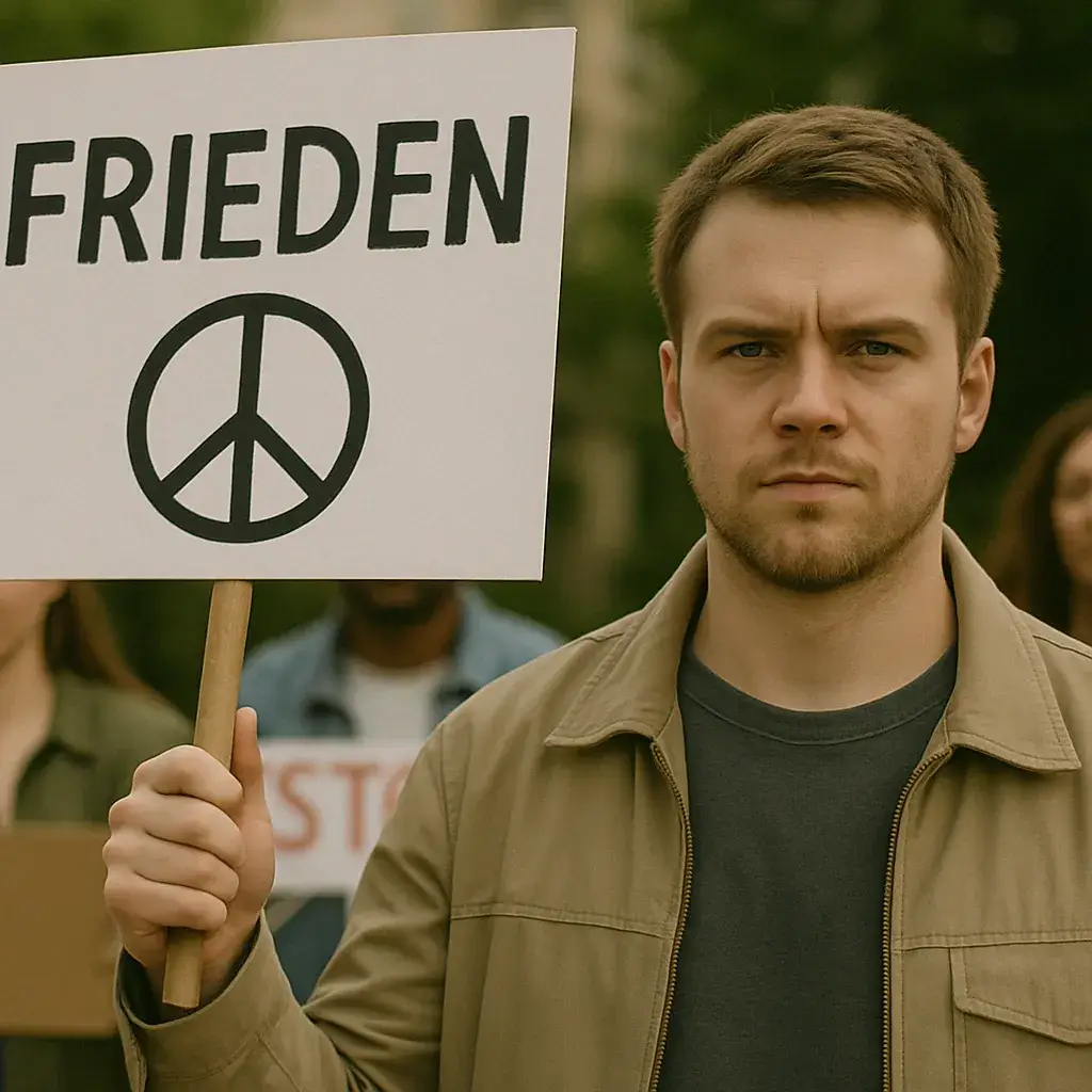 Radfahrer versammeln sich zur Demo im Fürther Stadtpark.