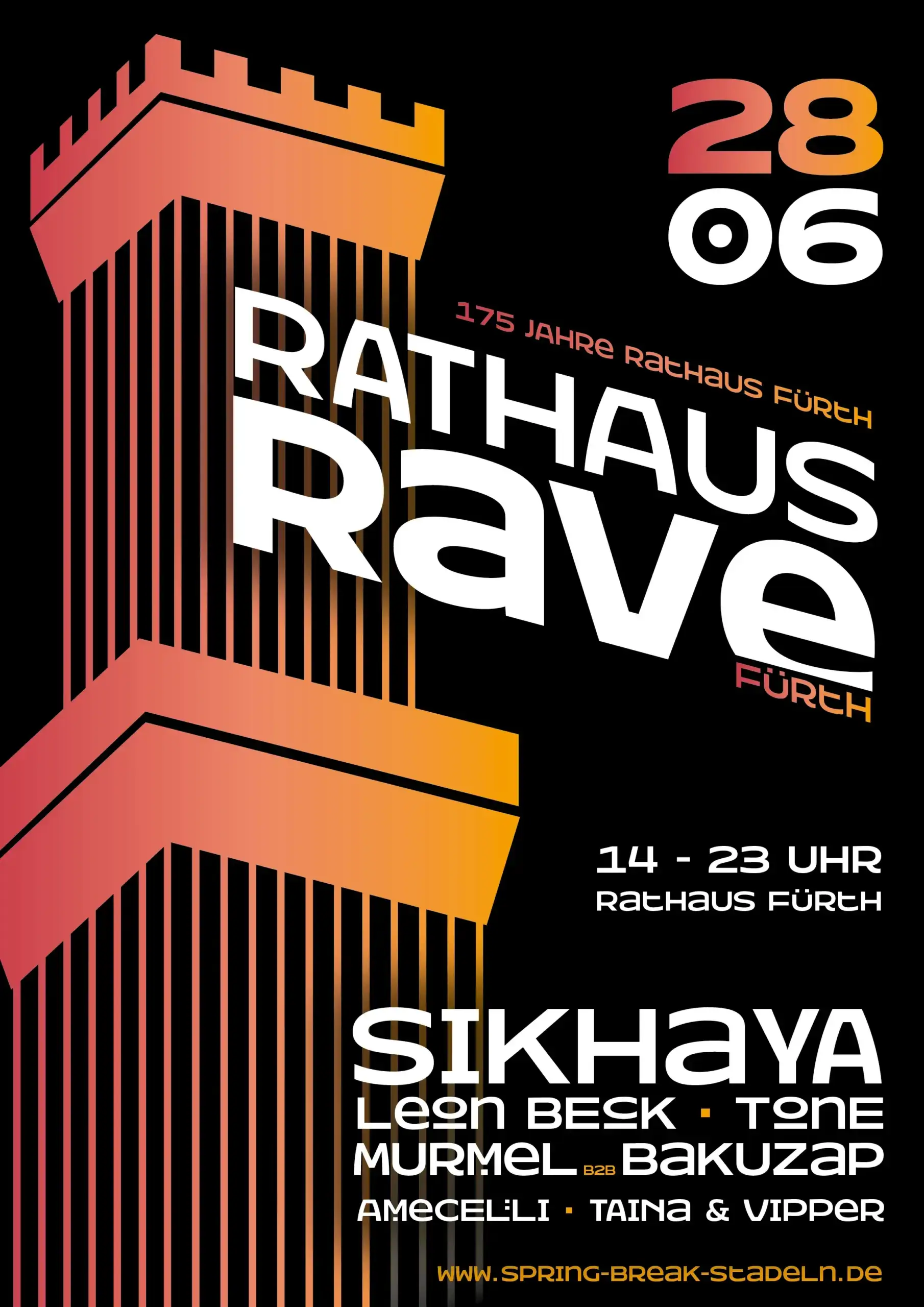 Das Fürther Rathaus wird zur Kulisse für ein besonderes Musikfestival.