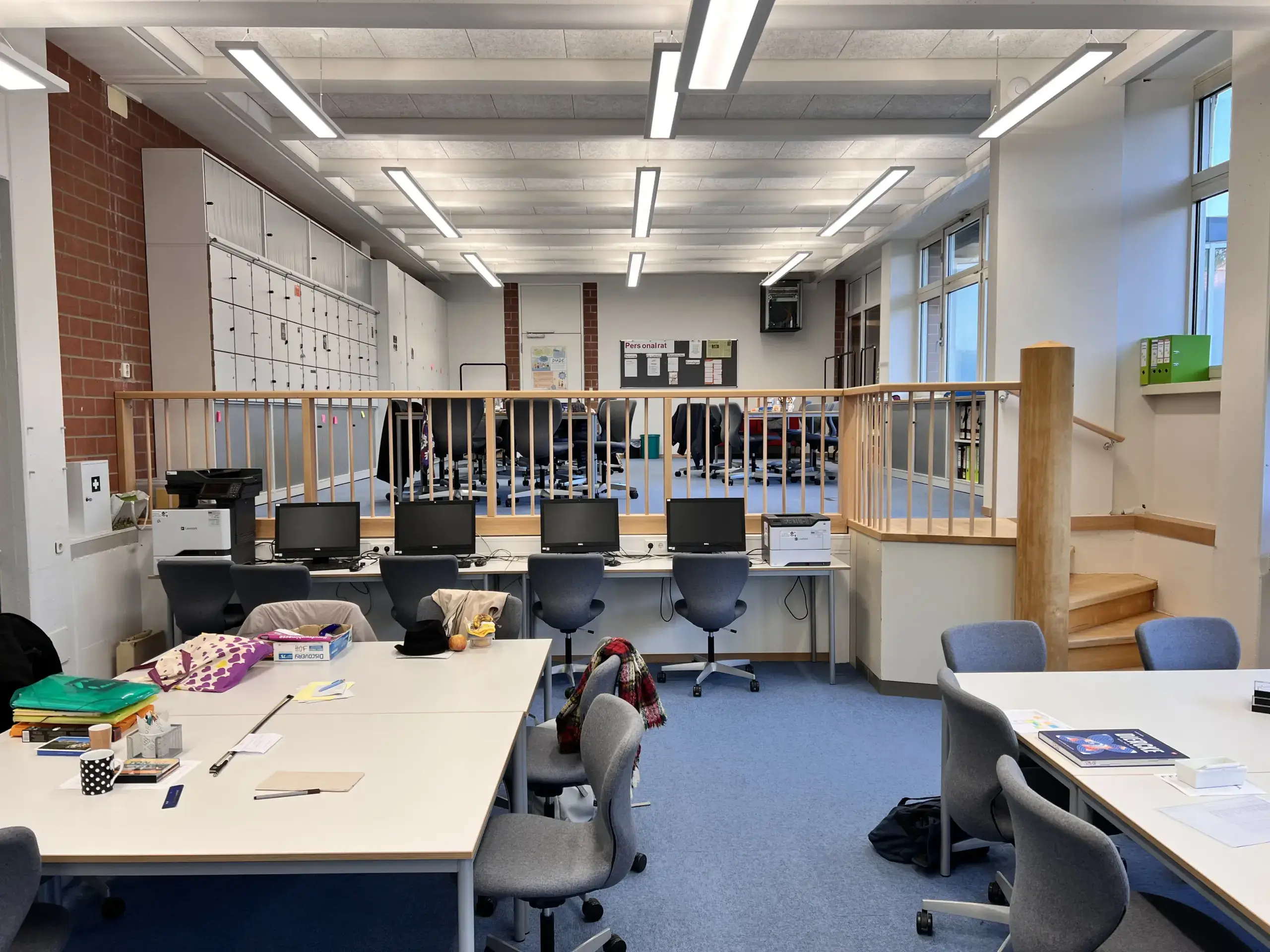 Modernisierung des Wolfgang-Borchert-Gymnasiums schreitet voran.