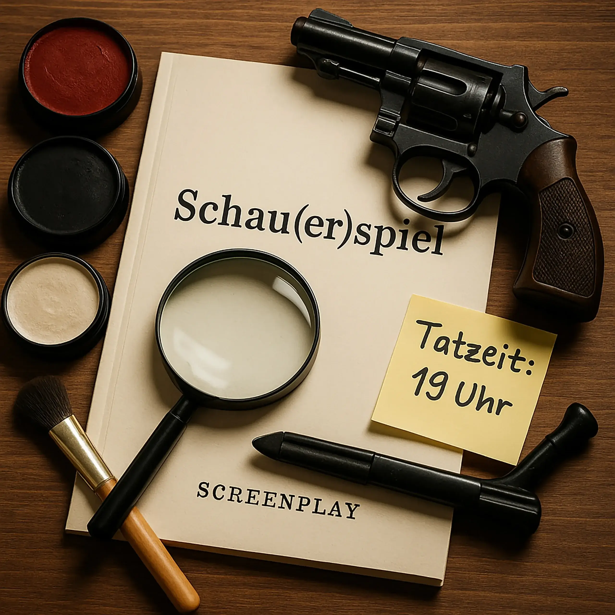 Die Theater AG der Realschule Zirndorf lädt zur Krimikomödie ein.
