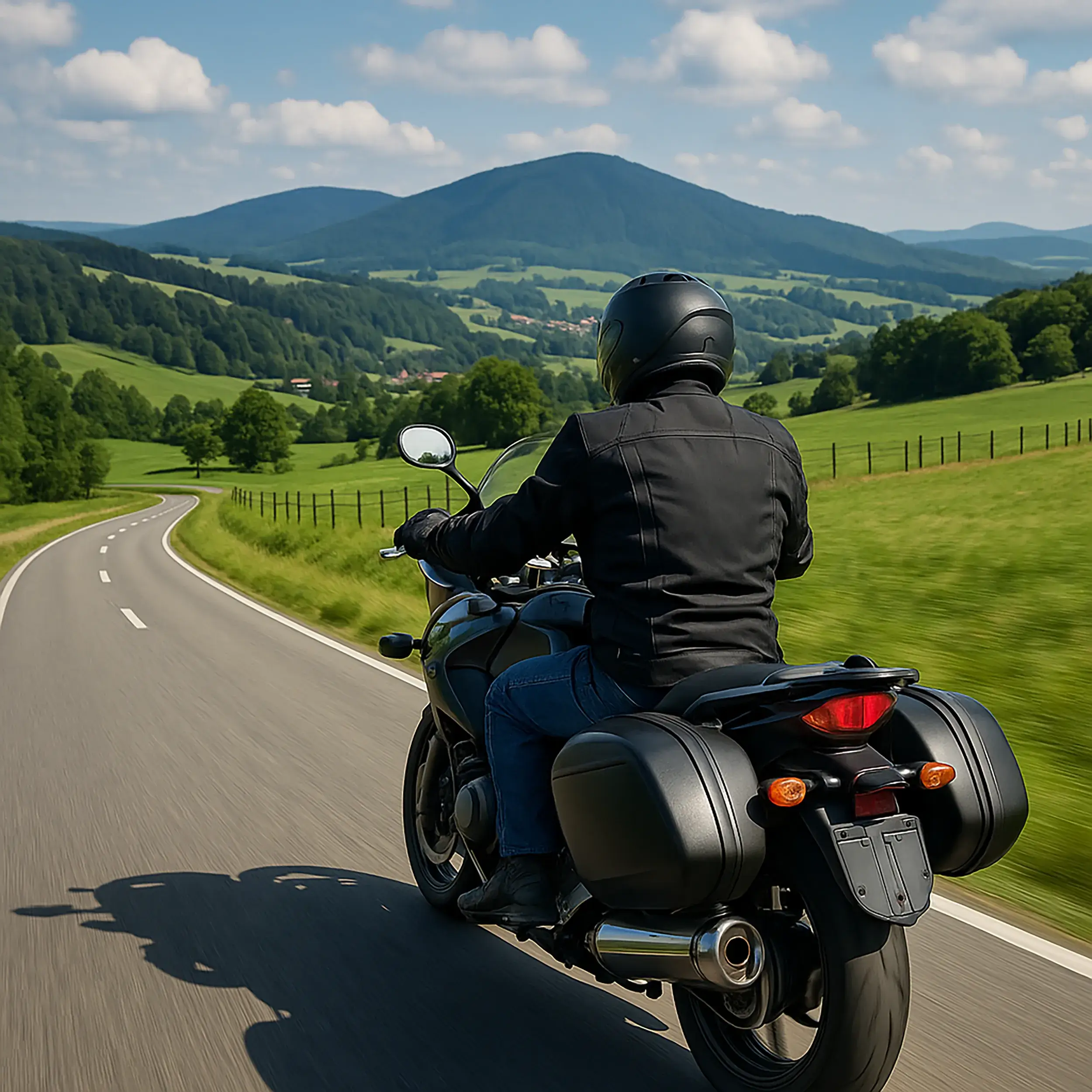 Auch eine mehrtägige Motorradtour steht auf dem Programm. Symbolbild