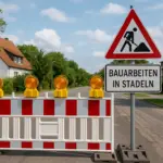 Bauarbeiten werden das Straßenbild in Stadeln bis 2026 verändern.