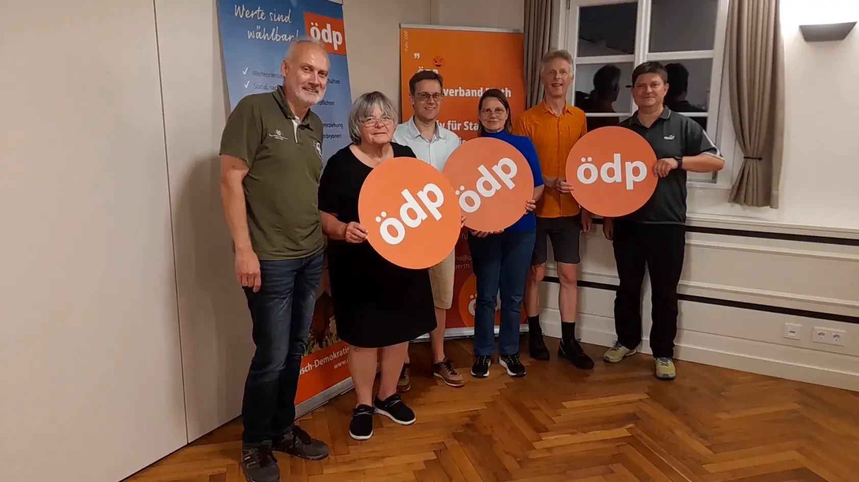 Der neue ÖDP-Vorsitzende Gerald Löwel übernimmt die Führung des Kreisverbands Fürth.