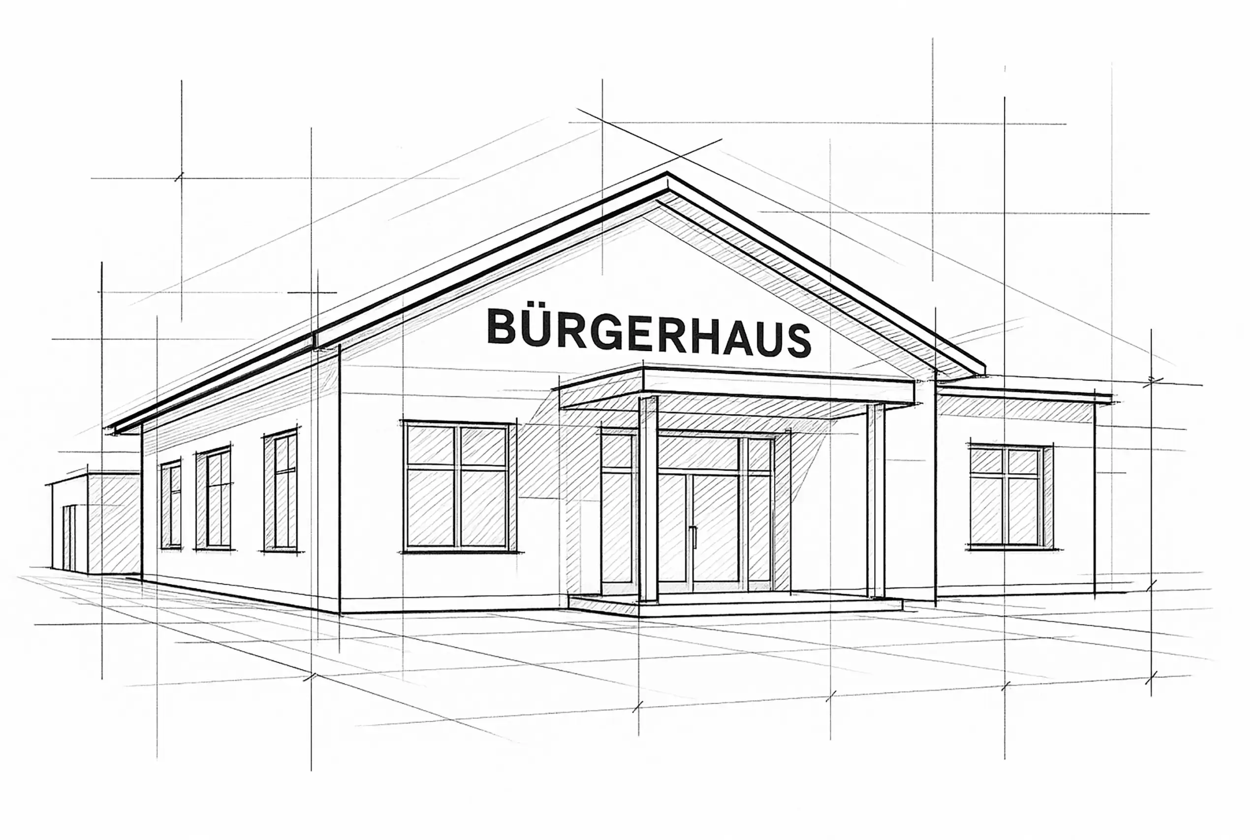 Projektende nach Bürgermeinung: Kein Bürgerhaus Hiltmannsdorf in Sicht. SYmbolbild