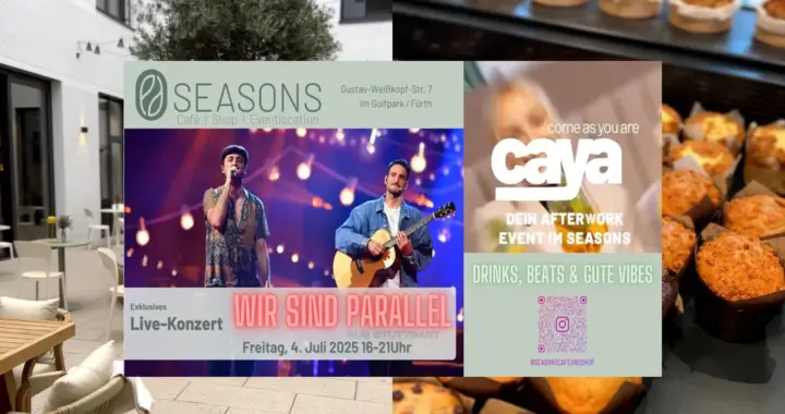 After-Work-Event „CAYA x Parallel“: Live-Musik und House-Beats im Golfpark Fürth