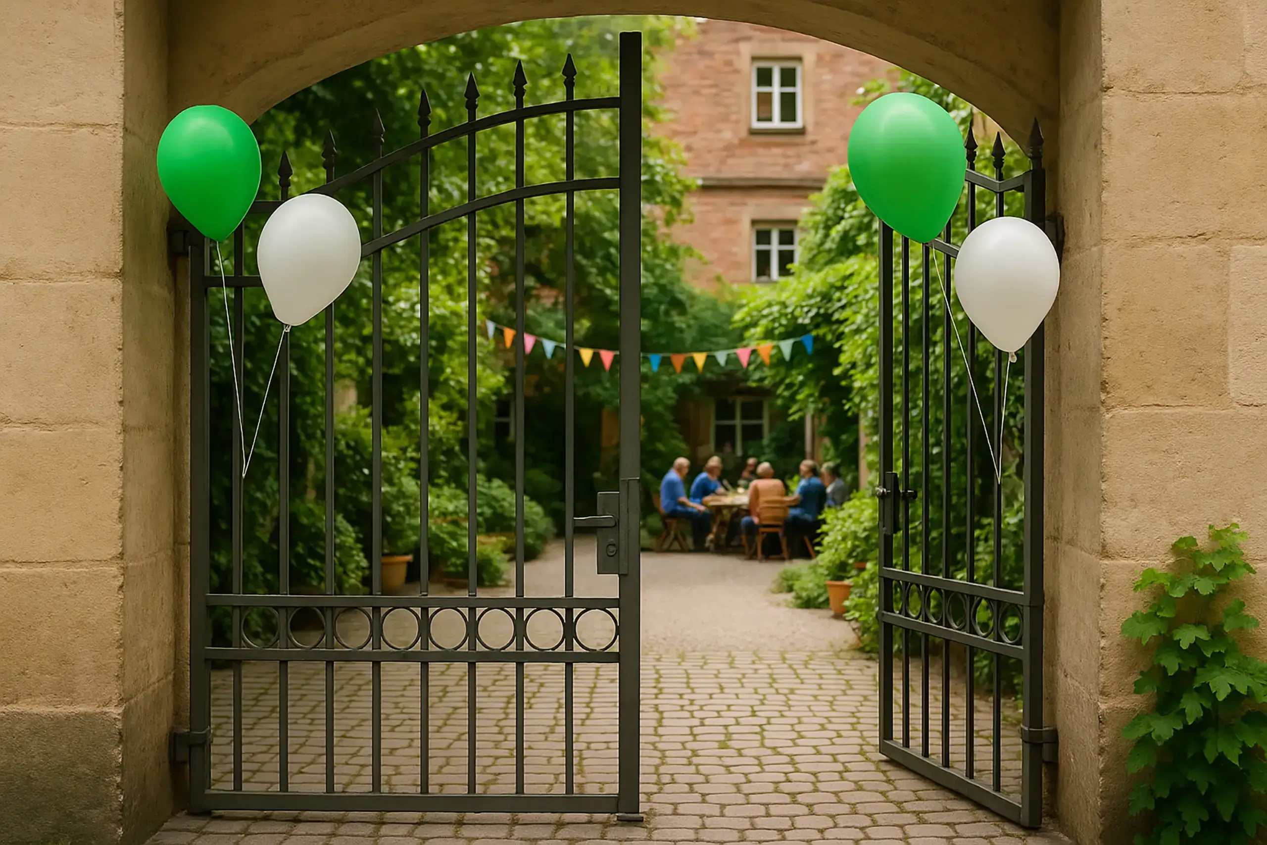 Historische Bauten und lebendige Kultur: Das Fürther Höfefest öffnet die Türen zu sonst verschlossenen Innenhöfen.