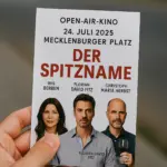 Open-Air-Kino: Ein unvergesslicher Filmabend am Mecklenburger Platz erwartet die Besucher.