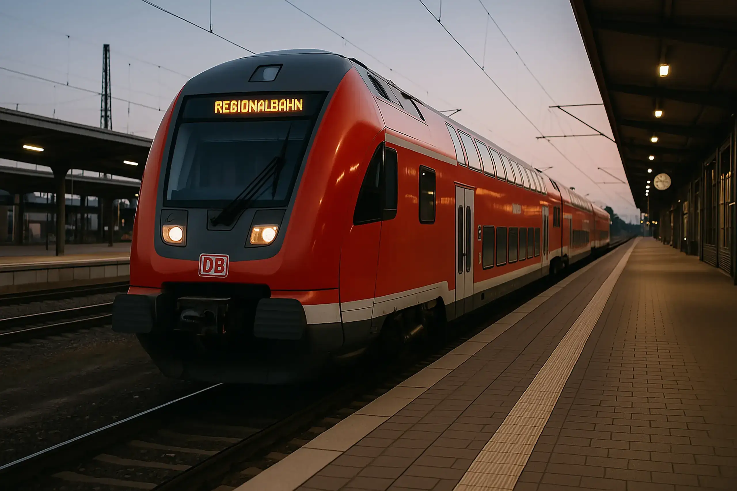 Züge zwischen Nürnberg und Fürth fahren nach Reparatur der Oberleitung wieder pünktlich.