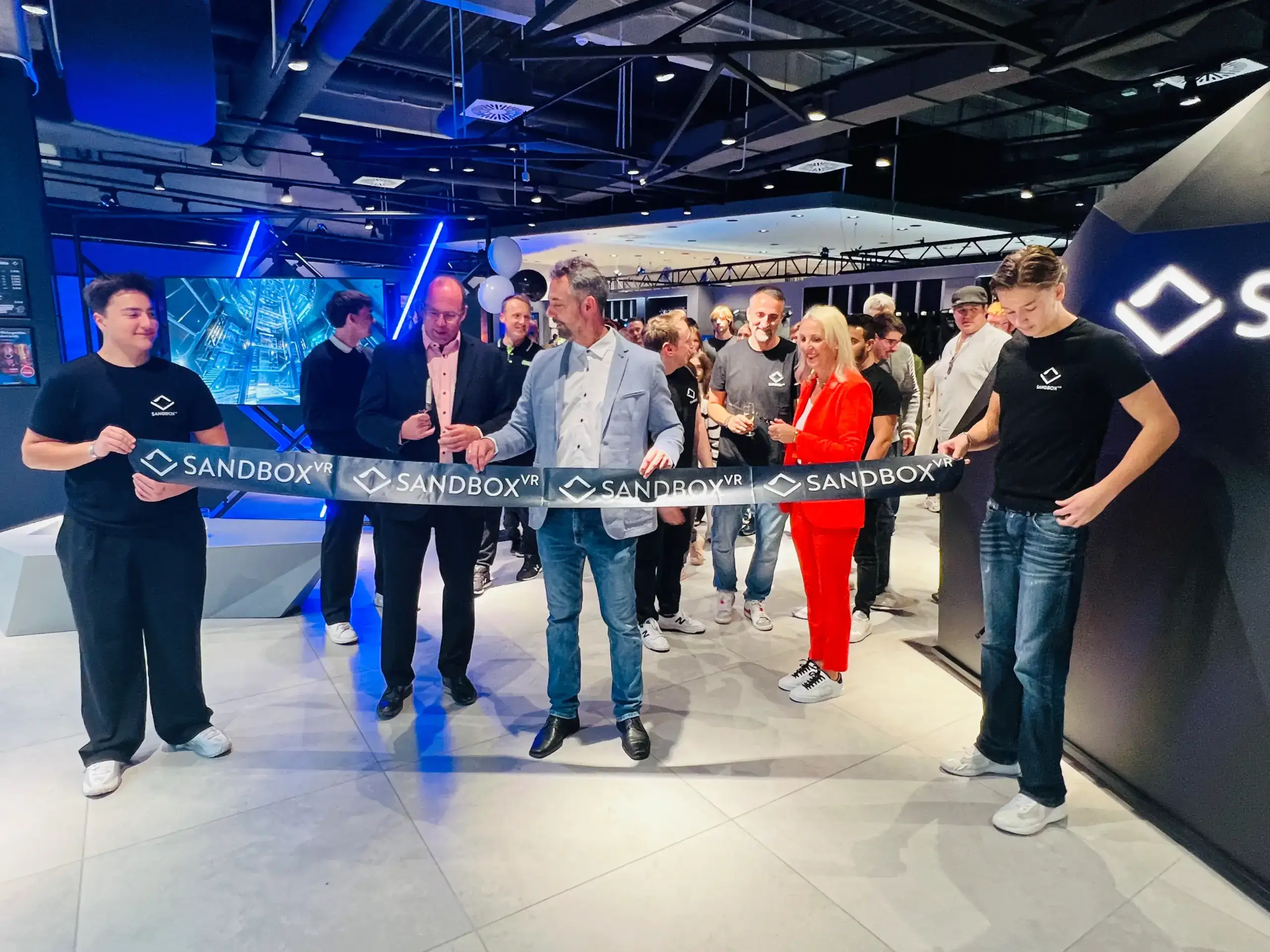 Eröffnung von SandboxVr im Forum Stein. Foto: Fürth Aktuell/Roalnd Beck